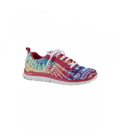 Skechers Flex Appeal womens athletic shoe - Limited Edition - Hot Pink/Multi - 7
