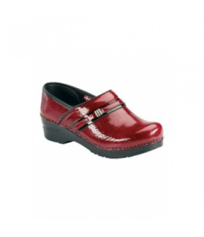 Sanita Original Emory womens nursing shoe - Red - 38