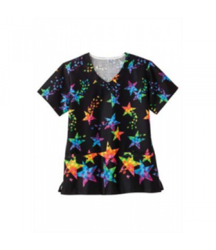 Trust Your Journey Superstar print scrub top - Turst Superstar - S