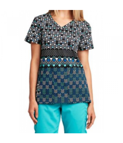 KD110 IHEARTU sweet v-neck scrub top - IHEARTU - S