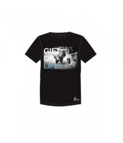 Barco Gift of Life printed tee - Black - L
