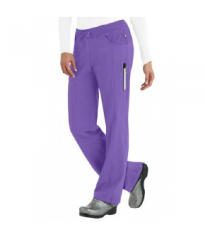 Infinity by Cherokee low rise straight leg drawstring scrub pants with Certainty - Wild Orchid - PL