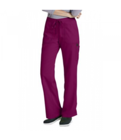 Greys Anatomy drawstring waist 4 pocket cargo scrub pant - Radiance - TS