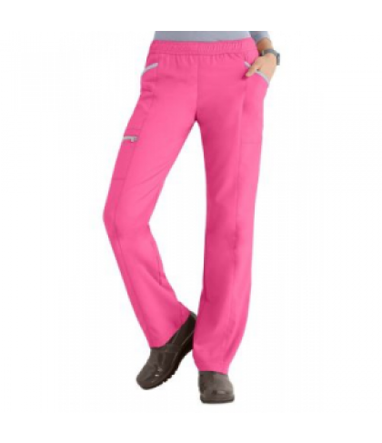 Greys Anatomy Active 3-pocket track scrub pant - Candy/Moonstruck - M