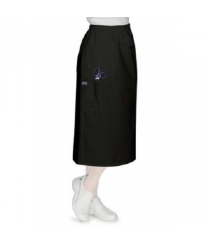 Cherokee Workwear 30 inch drawstring skirt - Black - M