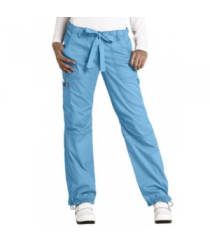 Koi Lindsey cargo scrub pant - Cornflower - M