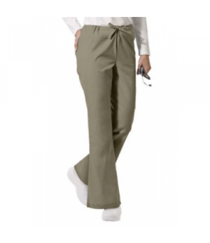 ScrubZone flare-leg scrub pant - Taupe - 4X