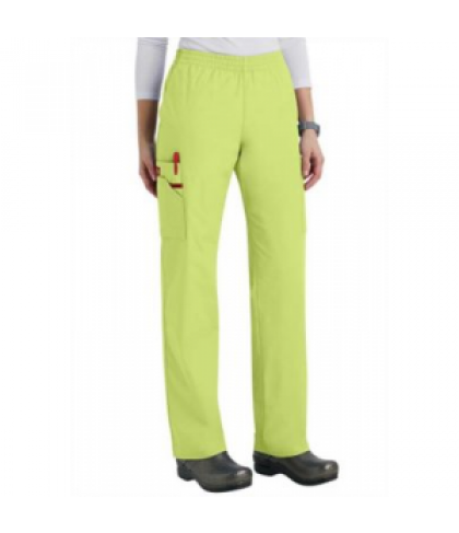 Dickies EDS Signature elastic waist cargo scrub pant - Apple Green - 3X