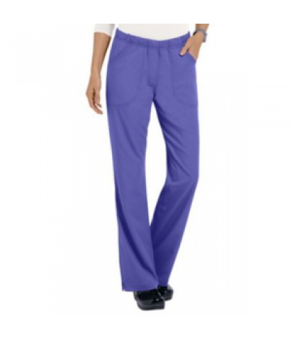 Urbane Ultimate Alexis elastic waist scrub pant - Blu Iris - XS