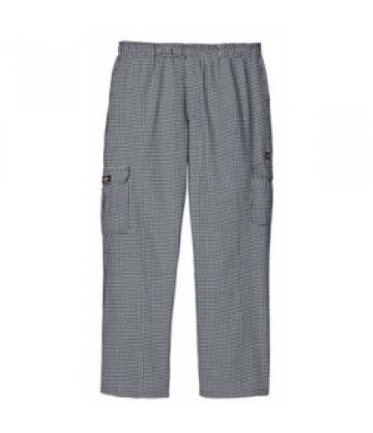 Dickies Chef Cargo Collection Chef pant - Houndstooth - S