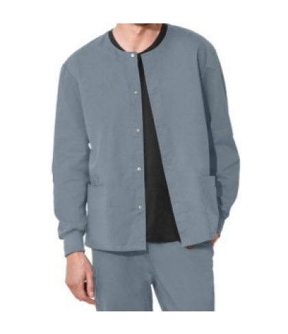 Cherokee Workwear Flex unisex scrub jacket with Certainty - Grey - XS