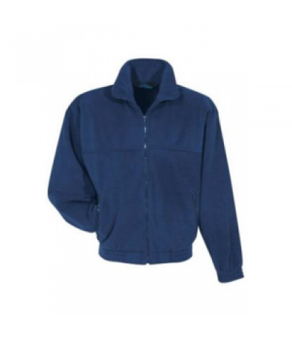 Tundra Panda fleece scrub jacket - Navy - L