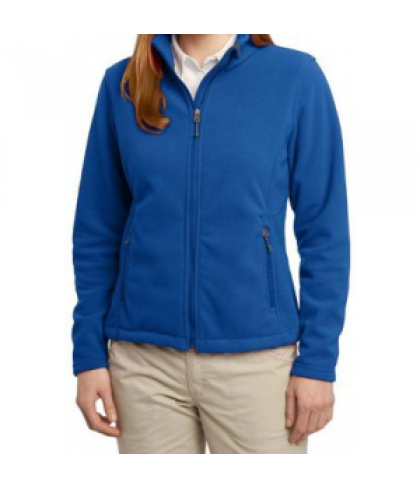 Port Authority Womens Fleece warm-up jacket - Royal - XS