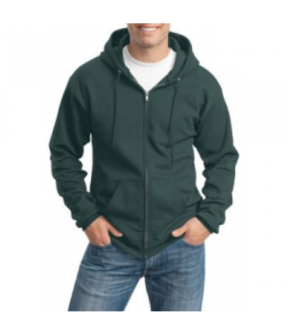 Port Authority full zipper hoodie - Dark Green - L