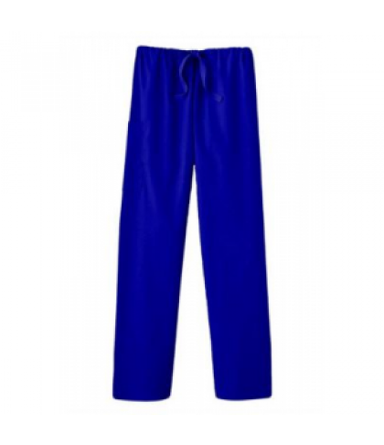 Fundamentals unisex drawstring scrub pants - Royal - 2X