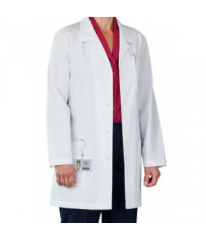 Meta 3-pocket medical lab coat - White - 2X