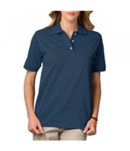 Blue Generation ladies pique polo tee - Teal - L