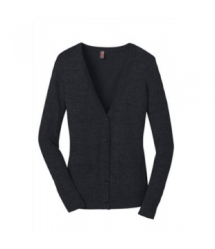 Ladies cardigan sweater - Black - S