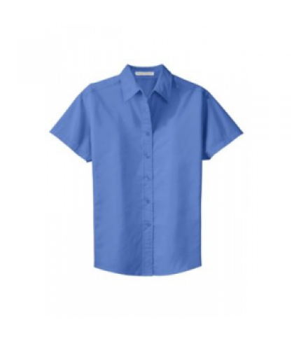 Port Authority Ladies short sleeve Easy Care shirt - Ultramarine Blue - L