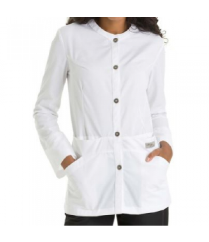 Urbane Scrubs 32 inch medical lab jacket - White - XL