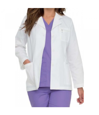 Landau women's professional lab coat - White - 2X
