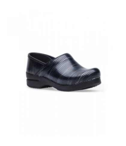 Dansko Professional Digital Stripe clog - Black patent - 39