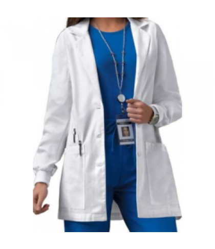 Cherokee 30 inch white women's lab coat - White - 2X