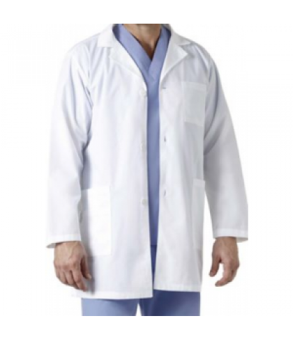 WonderWink Origins unisex student lab coat - White - XS