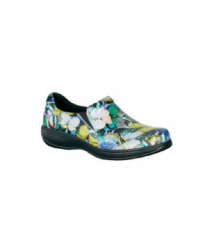 Spring Step Winfrey womens slip-on shoe - Blue Butterfly - 65