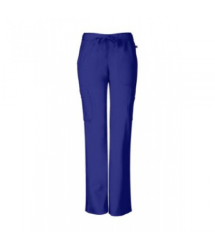 Sapphire elastic waist cargo scrub pant with Certainty - Sapphire Blue - M