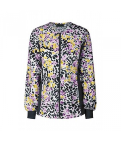 Cherokee Flexibles A Sunny Spot print scrub jacket - A Sunny Spot - XL