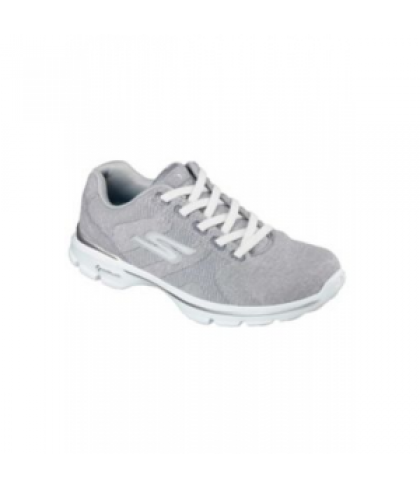 Skechers Go Walk 3 Stretch Supersock womens athletic shoe - Grey - 95