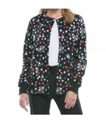 Cherokee Cube Appeal print jacket - Cube Appeal - 3X