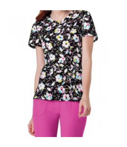 HeartSoul You're So Vine print scrub top - Youre So Vine - L